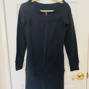 Bebe sport long sweater. off the shoulder